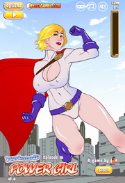 Porn Bastards: Power Girl android
